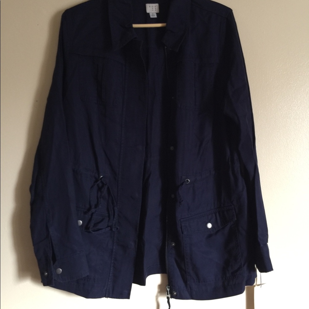 Women’s Military Jacket {Navy}